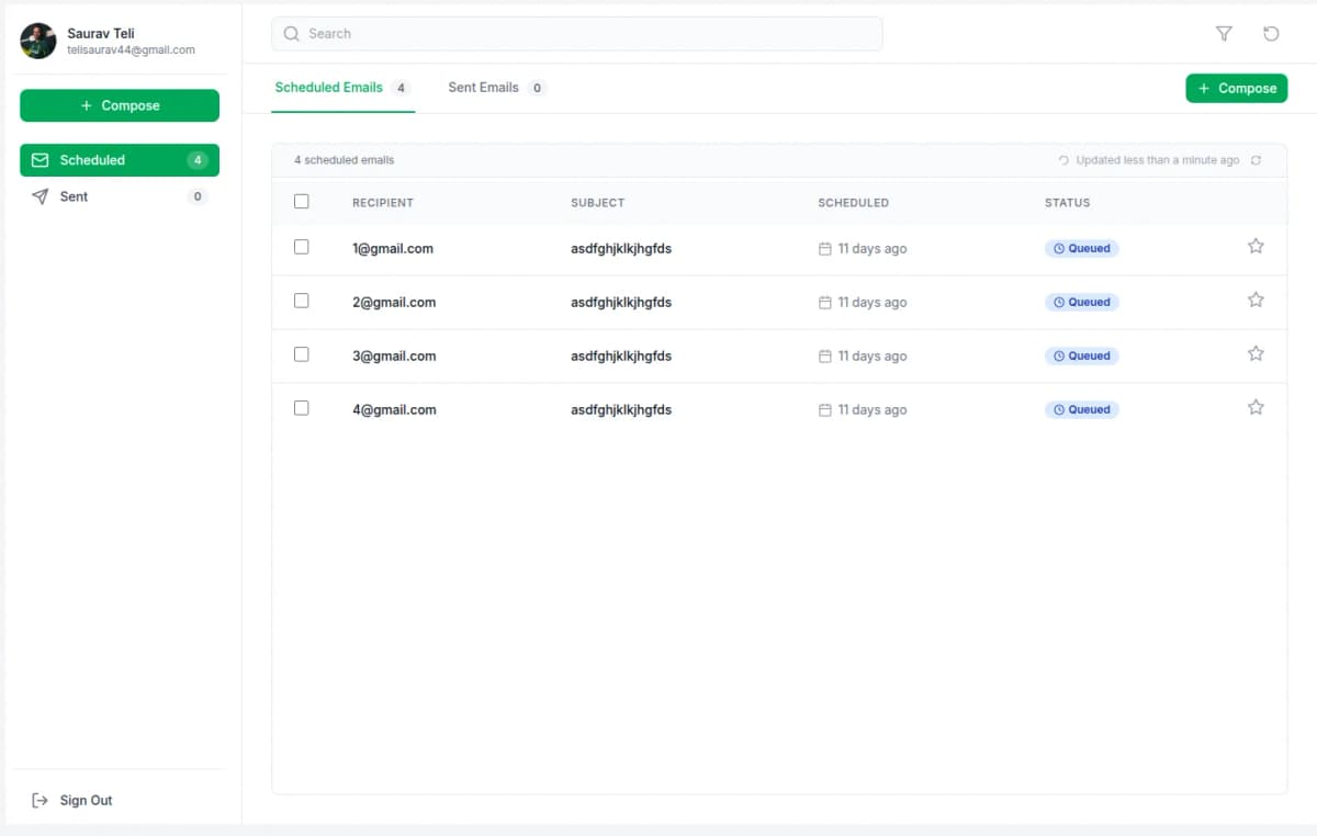 MailOrbit - Distributed Email Scheduling System